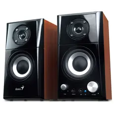 Genius 31730032400 - Two Way Hi-Fi Wood Speakers, 2YR