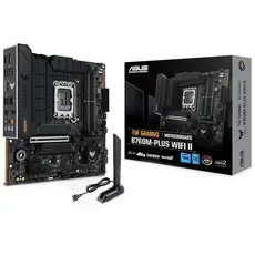 ASUS TUF GAMING B760M-PLUS WIFI II - Motherboard, Intel B760, LGA 1700, micro ATX
