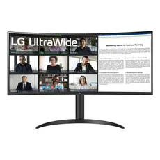 LG 34WR55QK-B - 34" Monitor, Wide Quad HD, VA, Black