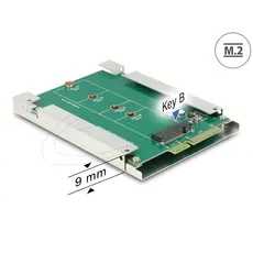 Delock 2.5″ Converter SATA 22 Pin > M.2 NGFF