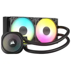 Corsair NAUTILUS 240 RS ARGB Liquid CPU Cooler, צבע המוצר: Black