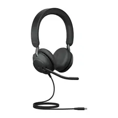 Jabra 24189-999-899 Headset - On-ear Headband, USB-C, 3 Digital MEMS Microphone, 2YR
