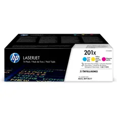 HP CF253XM - Laser Printer Toner Cartridge, 3 pcs, Cyan, Magenta, Yellow