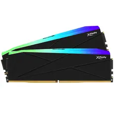 v-color Manta XFinity RGB Memory Module - 32GB, (2x16GB), DDR5, 6000, CL30, מהירות הזיכרון: 6000 MT/s, מערך/סידור הזיכרון: 2 x 16 GB, מתח הזיכרון (וולטאז'): 1.35 V, זמן איחזור CAS: 30, Internal memory: 32 GB