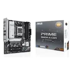 ASUS 90MB1J10-M0EAYC Motherboard - AMD B840, Socket AM5, Micro ATX, Black, 1YR