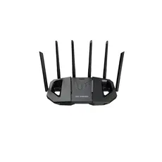 ASUS 90IG0920-MO9C00 TUF-BE6500 WiFi 7 Router - WiFi 7 (802.11be), 688+5764Mbps, Ethernet, USB, Black, 1YR