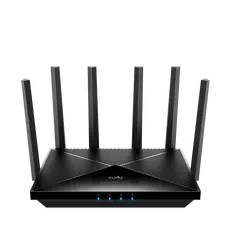 Cudy WR6500H BE6500 2.5G Mesh Wi-Fi 7 Router - 6.5 Gbps, Black, 1YR
