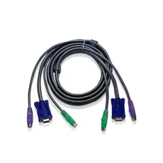 ATEN 2L-1003P/C PS/2 Cable - 3m, VGA, Black