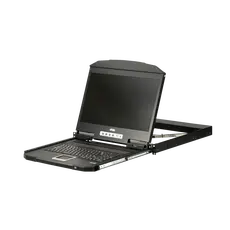 ATEN CL3700NW-ATA-AG LCD KVM Switch - HDMI, 1920 x 1080 pixels, 18.5", 20 ms, US English, Black