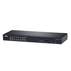 ATEN KH1516AI-AX-G KVM Switch - VGA, 16 ports, WUXGA, Black