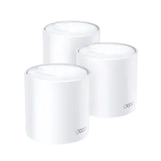 TP-Link DECO X60 3-PACK V1 Mesh Wi-Fi System - Wi-Fi 6 802.11ax, White