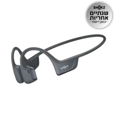 SHOKZ OpenRun Pro 2 S820-ST-BK Headphones - Wireless, Bluetooth 5.3, 12 hours, IP55, Black