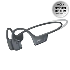 SHOKZ OpenRun Pro 2 Mini S820BK Headphones - Open-ear, Wireless, Bluetooth 5.3, Dual Noise-Canceling Mic, IP55, Black, 2YR