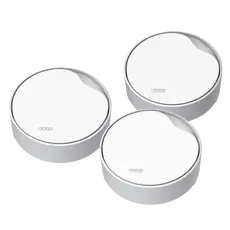 TP-Link DECO X50-POE 3-PACK Mesh Wi-Fi System - Wi-Fi 6 802.11ax, White