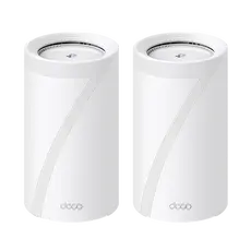 TP-Link DECO BE85 2-PACK Mesh Wi-Fi System - Wi-Fi 7 802.11be, White