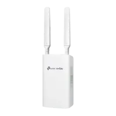 TP-Link ER703WP-4G-OUTDOOR Gateway - Wall Mounting, External, 4 dBi, 512MB DDR4-SDRAM, Wi-Fi, PoE, White