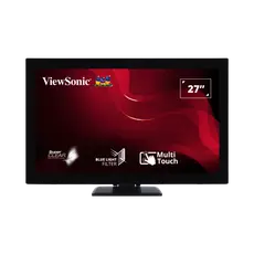 ViewSonic TD2760 Touch Monitor - 27", FHD Full HD, MVA, 60 Hz, Black
