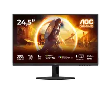 AOC 25G4SRE Gaming Monitor - 24.5", Full HD, Fast IPS, 310 Hz, Black, 3YR