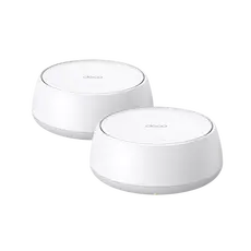 TP-Link DECO BE25 2-PACK Mesh Wi-Fi System - Wi-Fi 7 802.11be, White
