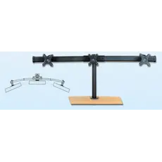 IPPON IPMA22301 Triple Monitor Bracket - 26", C-Clamp, 1YR