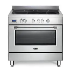 DeLonghi PRO 96 MX IN ED - Range Cooker, 87 L, 4 Zones, Induction, A, Stainless Steel