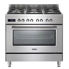 DeLonghi PRO966MX-IL - Range Cooker, 87 L, A – תנור אפייה דלונגי