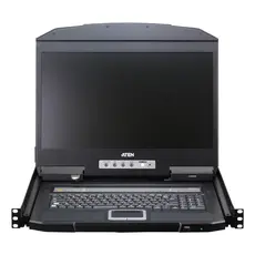 ATEN CL3716INW-ATA-XG LCD KVM Switch - HDMI, 16 ports, WUXGA, 18.5", Black
