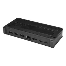 ASUS 90XB0A4N-BDS000 Docking Station - USB 3.2 Gen2 Type-C, 8K Ultra HD, 144 Hz, 10 Gbit/s, Black, 1YR