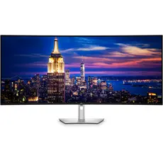 DELL DELL-U5226KW Computer Monitor - 51.5", 6K, IPS Black, 120 Hz, 21:9, Curved, Silver, 1YR