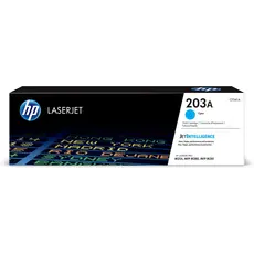HP 203A, Cyan, Original LaserJet Toner Cartridge (CF541A)