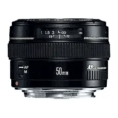 Canon EF 50mm f/1.4 USM, Black