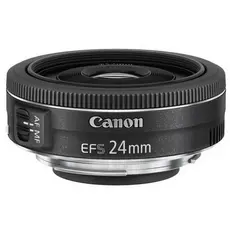 Canon EF-S 24mm f/2.8 STM Wide Lens, Black
