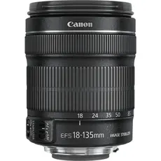 Canon EF-S 18-135mm f/3.5-5.6 IS STM SLR Standard Lens, Black