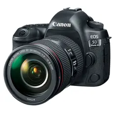 Canon EOS 5D Mark IV + EF 24-105mm f/4L IS II USM SLR Camera Kit, 30.4 MP, CMOS, 6720 x 4480 pixels, Black
