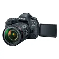 Canon EOS 6D Mark II + EF 24-105mm f/4L IS II USM SLR, Camera Kit, 26.2 MP, CMOS 6240 x 4160 pixels, Black