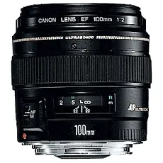 Canon EF 100mm f/2.0 USM, Black