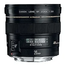 Canon EF 20mm f/2.8 USM, Black
