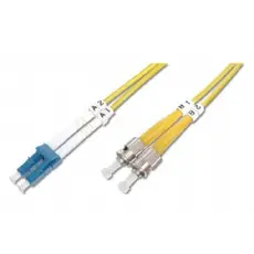 LC to ST Singlemode Fiber Optic cable 2M