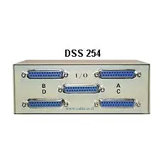 4-Port DB25 Manual Switch Box