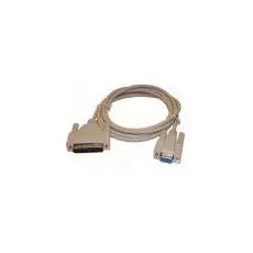 9Pin Female To 25Pin Male RS232 Null modem cable 1.5m