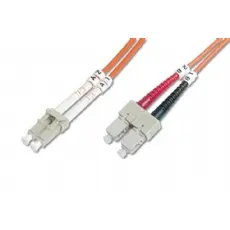 LC to SC Multimode Fiber Optic cable 2M
