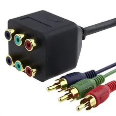 מפצל 1/2 קומפוננט 3rca אורך 30 סמ