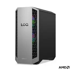 Lenovo 91DF009PYS Gaming Desktop - AMD Ryzen 7 8745HX, 32GB, 1TB, FreeDOS, Black, 1YR