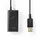 Nedis BTTR100BK - Wireless Audio Transmitter, Bluetooth, Up to 2 Headphones, Black Nedis BTTR100BK - Wireless Audio Transmitter, Bluetooth, Up to 2 Headphones, Black