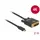 Delock D85321 - Cable USB Type-C™ Male > DVI 24+1 Male (DP Alt Mode) 4K, 30Hz, 2m, Black Delock D85321 - Cable USB Type-C™ Male > DVI 24+1 Male (DP Alt Mode) 4K, 30Hz, 2m, Black