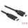 Delock 83335 - Cable USB Type-C™ 2.0 male > USB 2.0 Type Mini-B male 0.5m, Black Delock 83335 - Cable USB Type-C™ 2.0 male > USB 2.0 Type Mini-B male 0.5m, Black