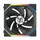 Lian-Li UNI SL Wireless 120mm Reverse - PC Case Fan, White, צבע המוצר: Black