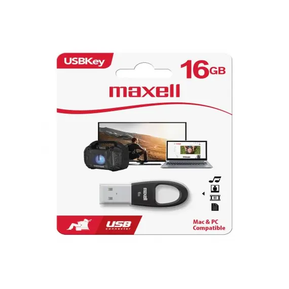 זיכרון נייד MAXELL KEY 16GB יציאת USB A