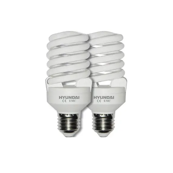 נורה אקו T2 ספירל אור יום E27 20W X2