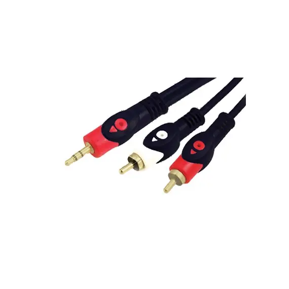 כבל אודיו 3.5MM/2RCA 1.5M